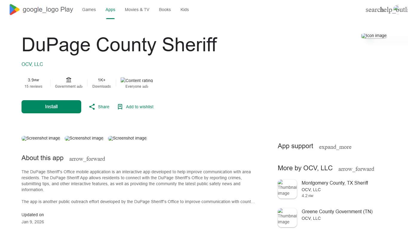 DuPage County Sheriff - Apps on Google Play